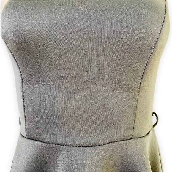 Fit and Flare Black Dress Size S - Picture 6 of 9